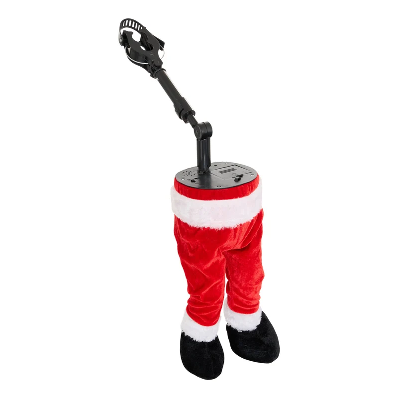 Jambes mécaniques Père Noël et lutin Atmosphera – H. 35 cm