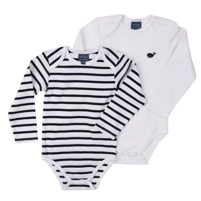 Lot de 2 bodies - Blanc