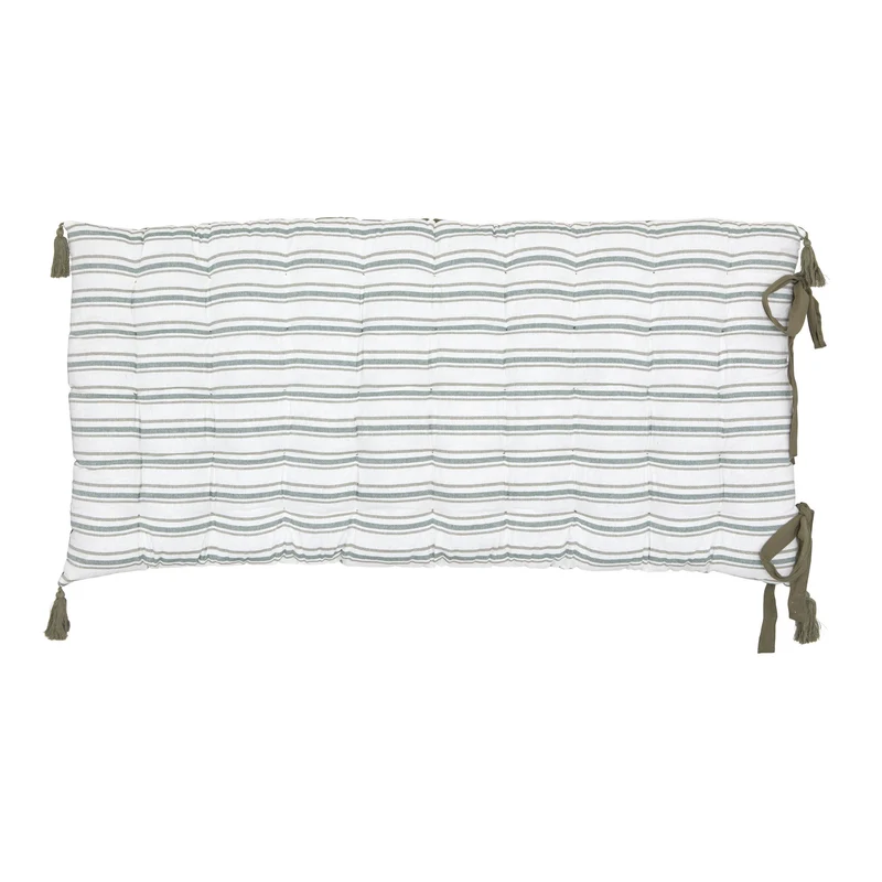 Matelas de sol rayé vert 60x120 cm