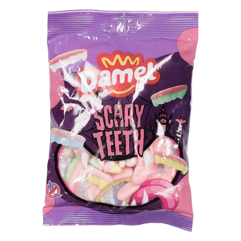 Sachet de bonbons scary teeth