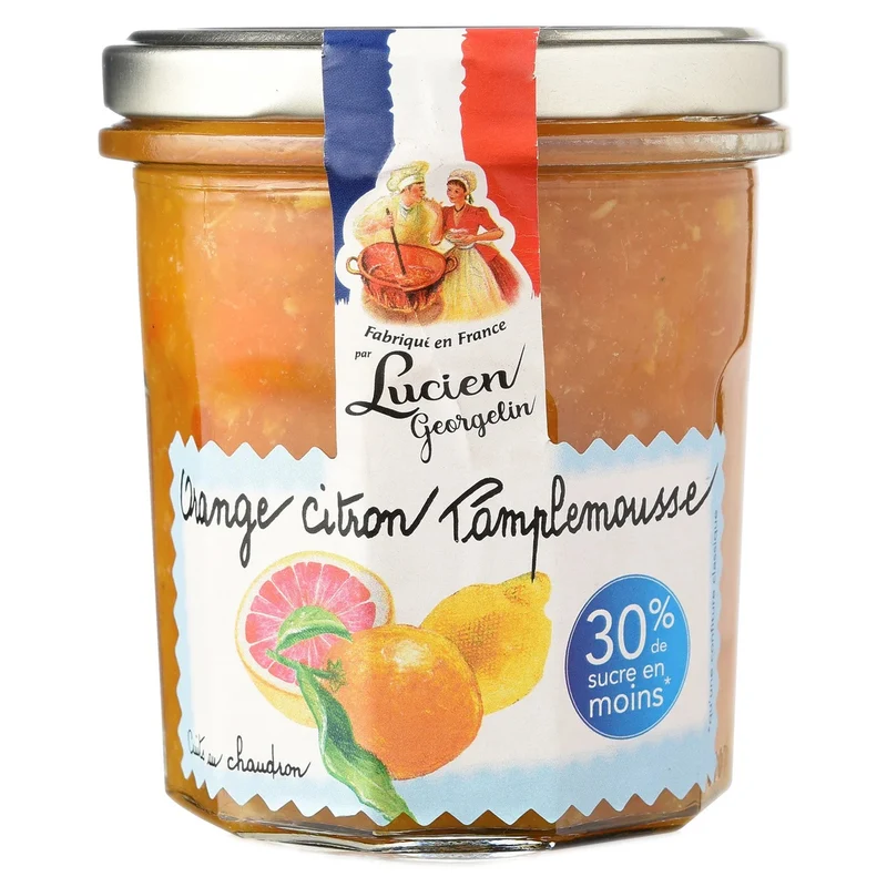Confiture orange citron pamplouse
