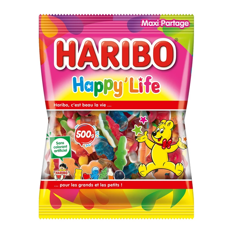 Sachet Haribo Happy Life