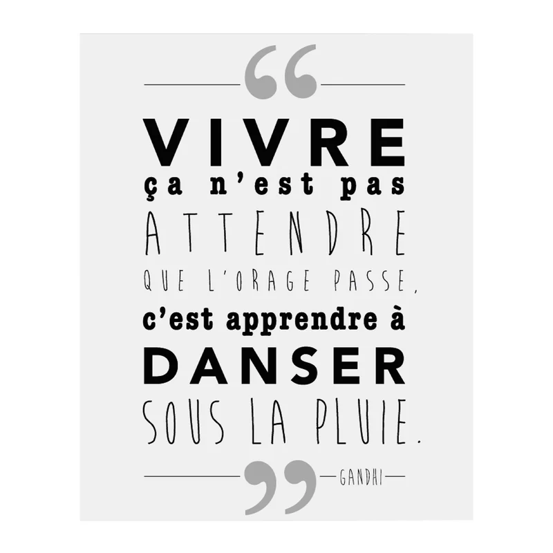 Sticker texte citation