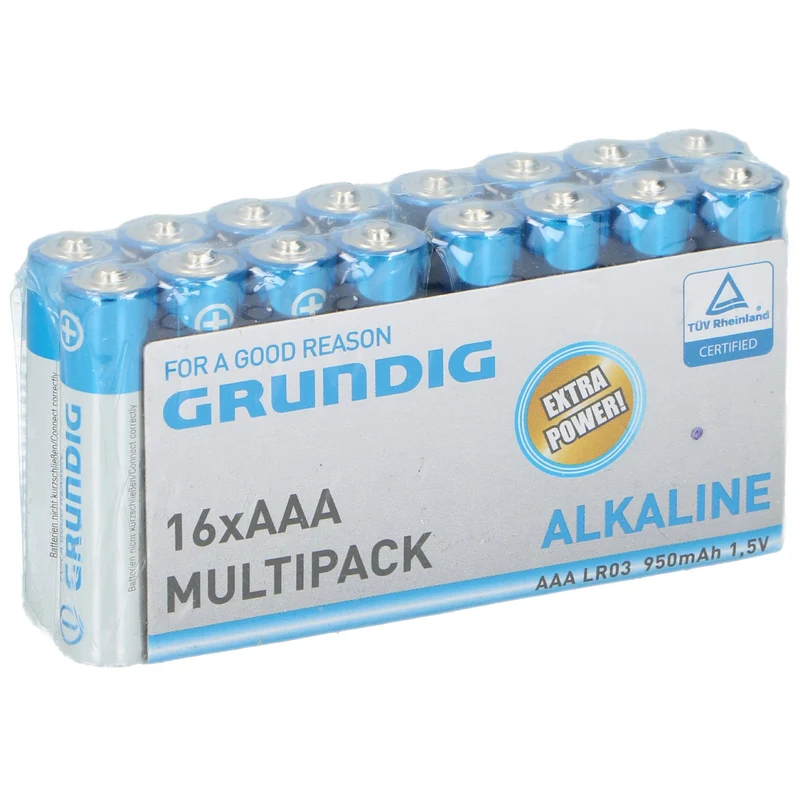 Pack de 16 piles AAA