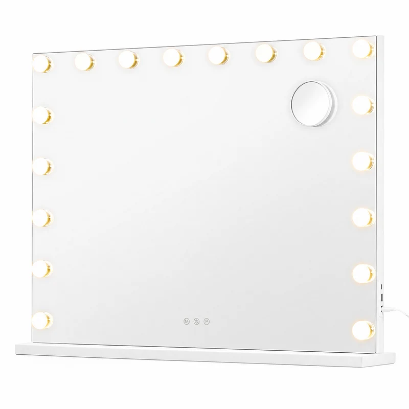Miroir de maquillage lumineux