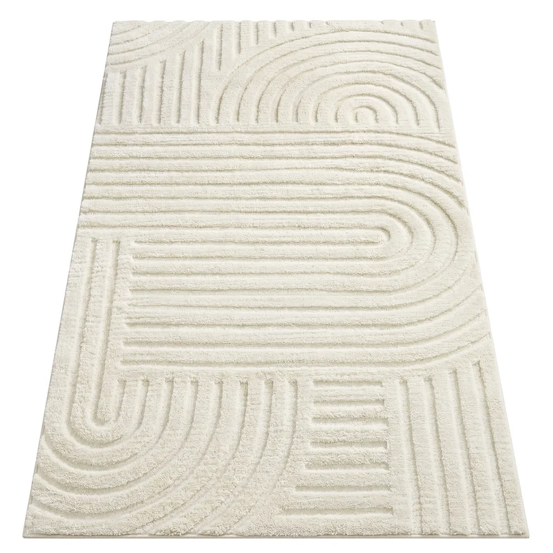 Tapis Géométrique Effet 3D