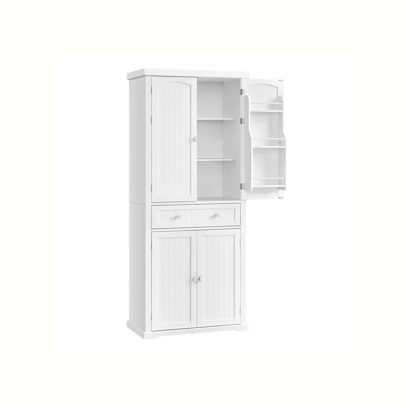 Buffet haut de cuisine avec portes et tiroir rustiques