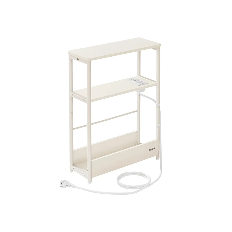 Table d’appoint fine avec multiprise 3 niveaux