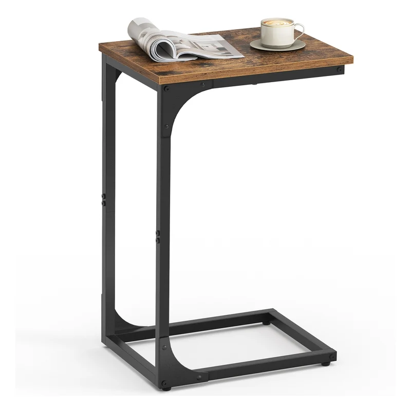 Table d'appoint en C industriel