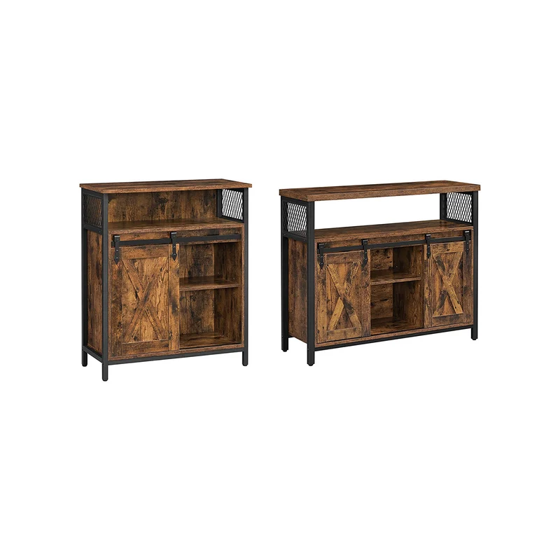 2 Meubles de rangement industriel
