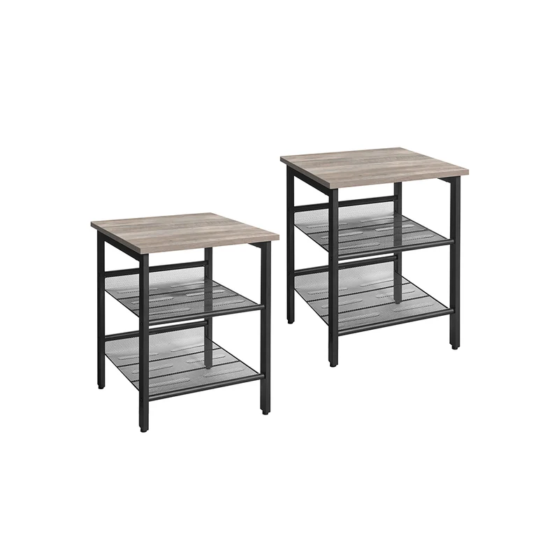 2 Petites tables style industriel