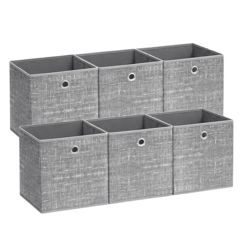 Boîte de rangement en tissu non-tissé pliable