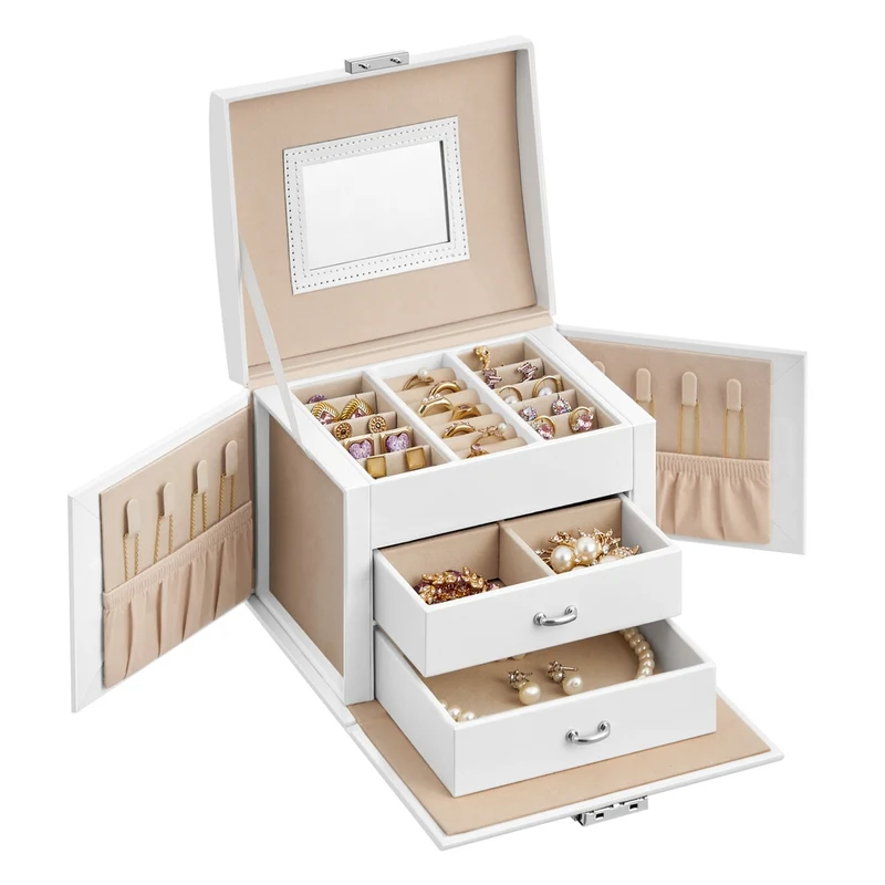 Boîte à bijoux à 2 tiroirs