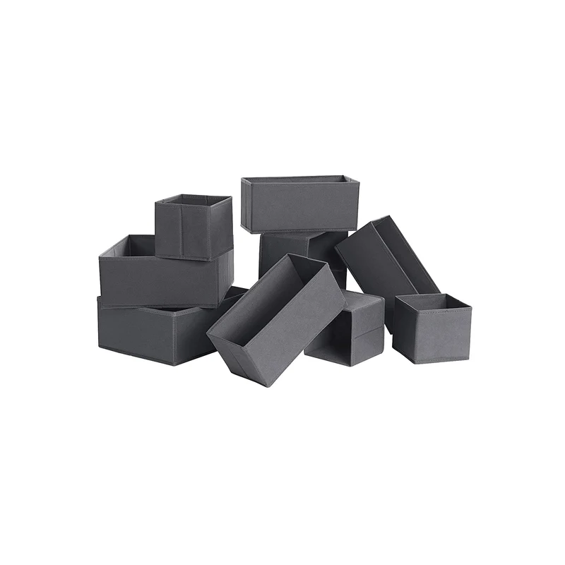 9 Organisateurs gris