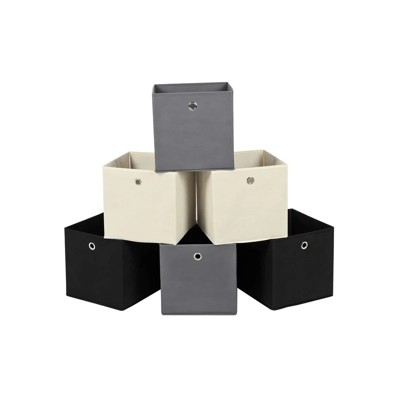 Cube de rangement en tissu