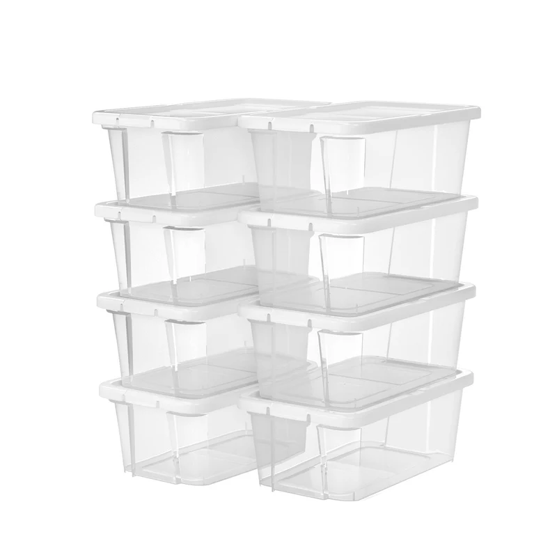 8 Boîtes chaussures blanc