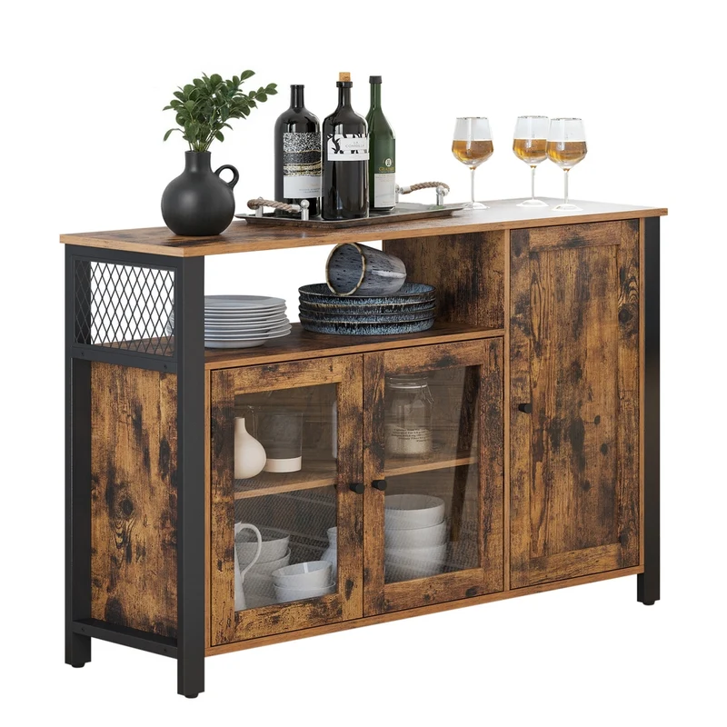 Meuble de rangement 2 placard 1 compartiment