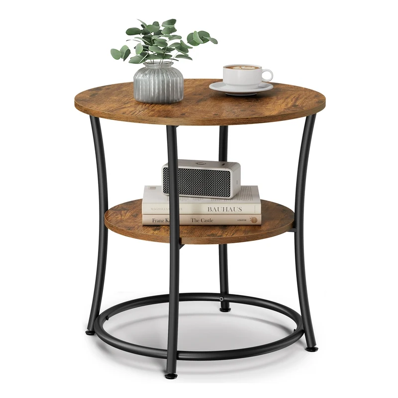 Table d'appoint ronde industriel