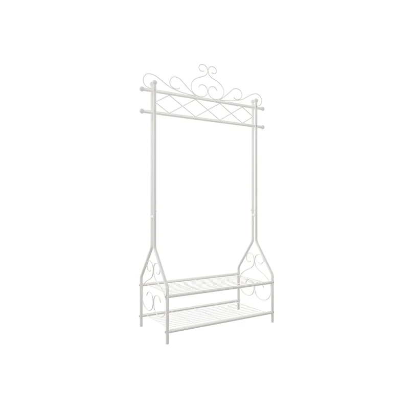 Portemanteau étagère beige