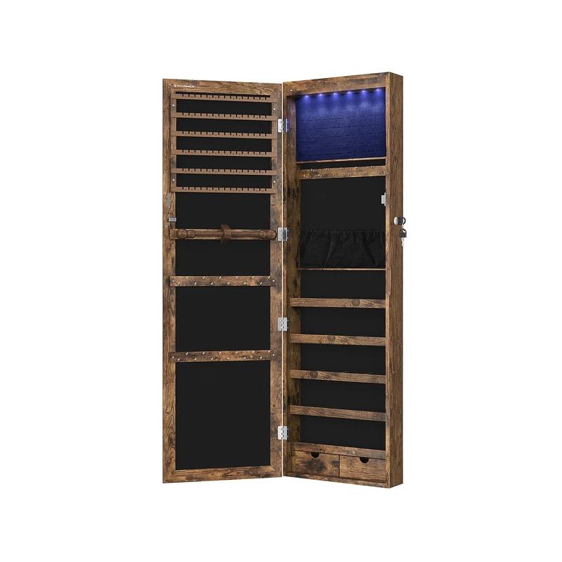 Armoire à bijoux verrouillable