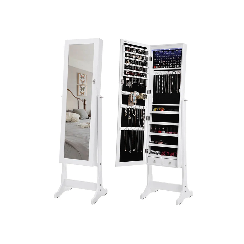 Armoire à bijoux LED intérieur