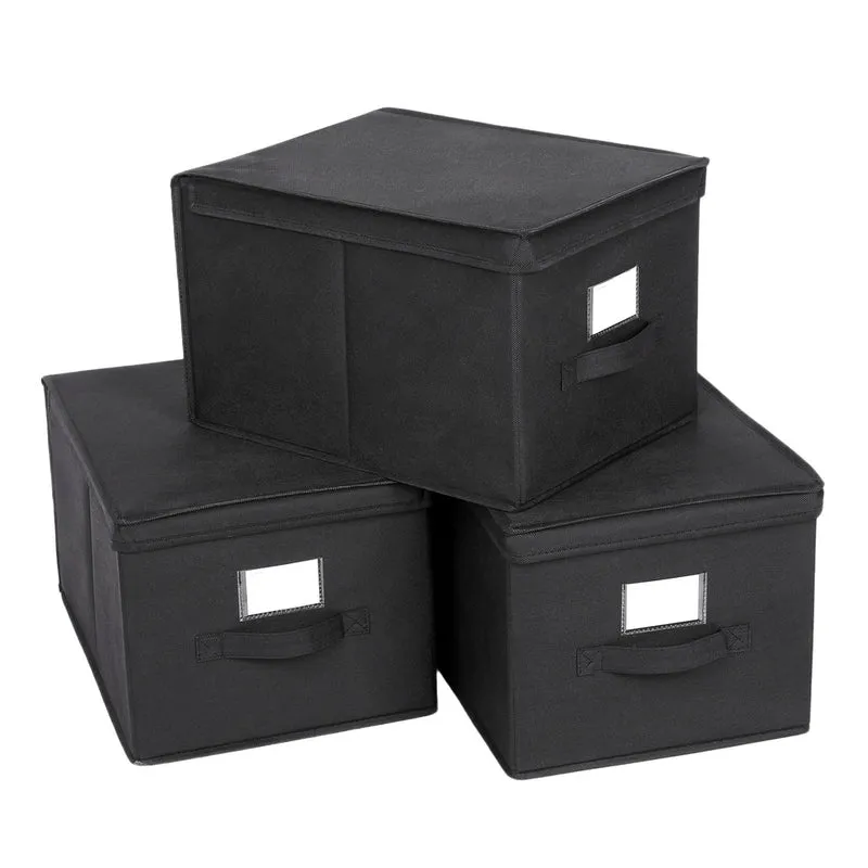 3 Boîtes de rangement pliable
