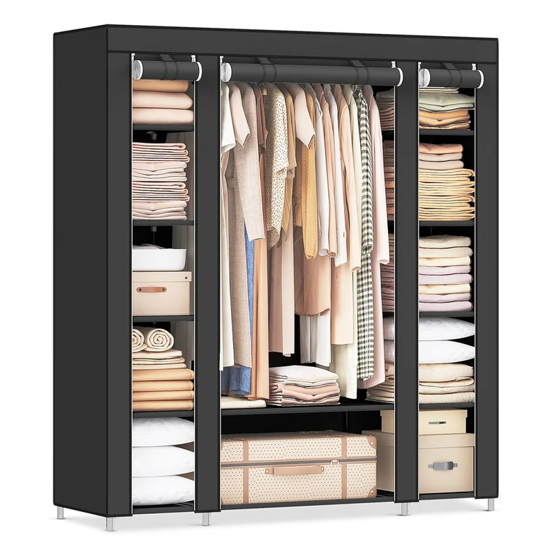 Armoire de rangement avec housse