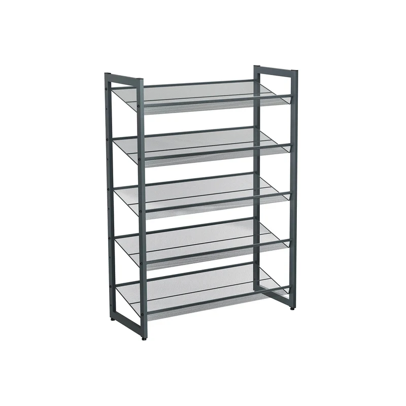 Étagère à chaussures empilable à 5 niveaux