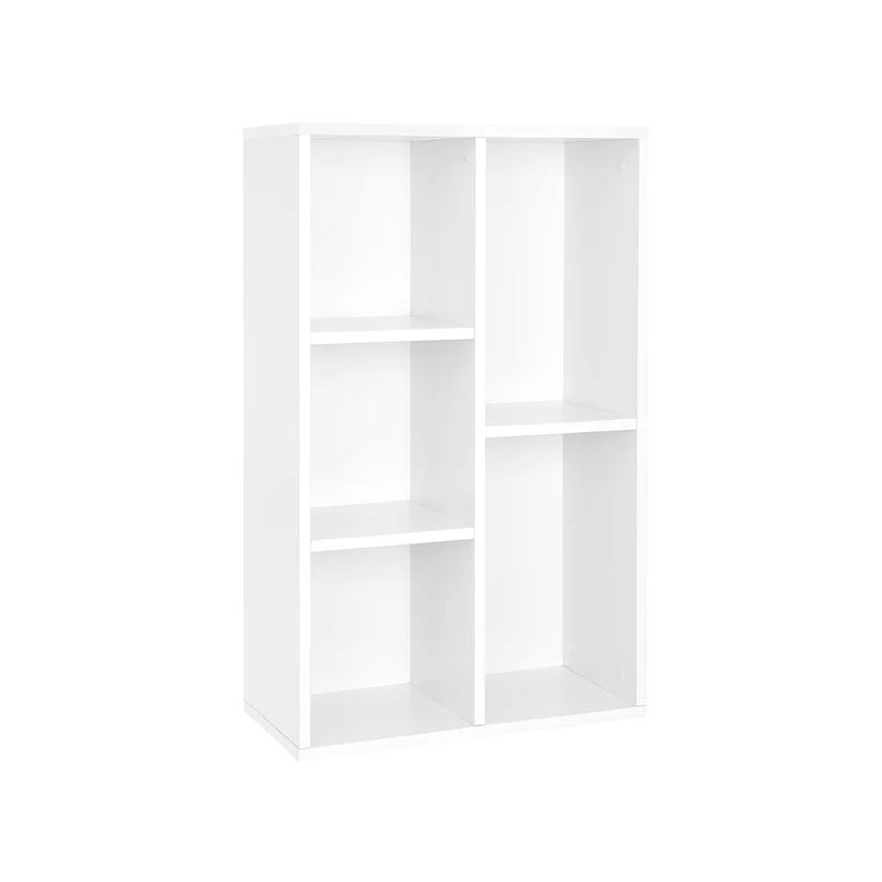 Bibliothèque à 5 compartiments