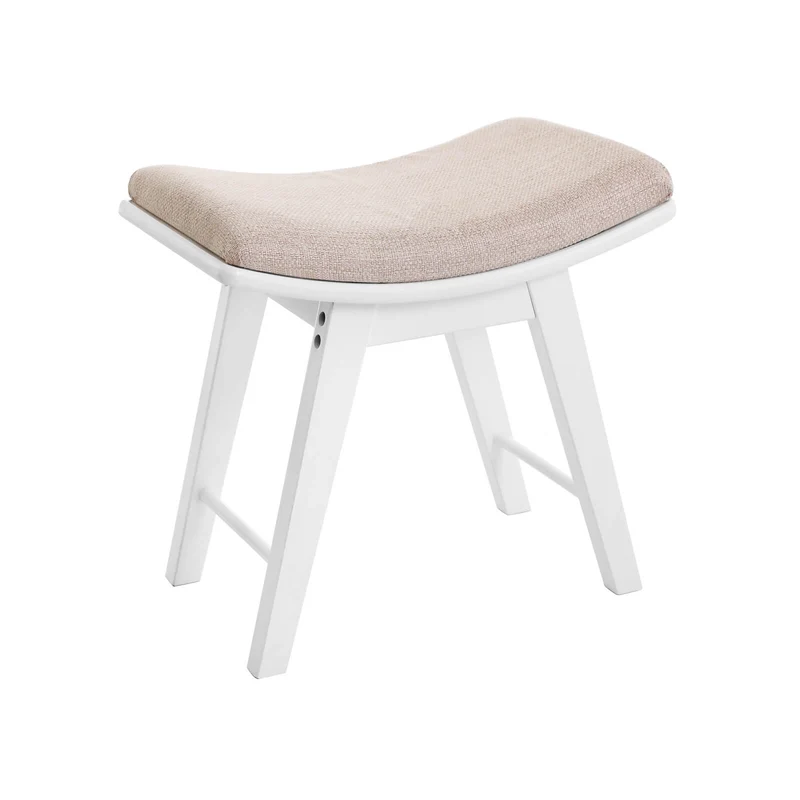 Tabouret de coiffeuse courbé