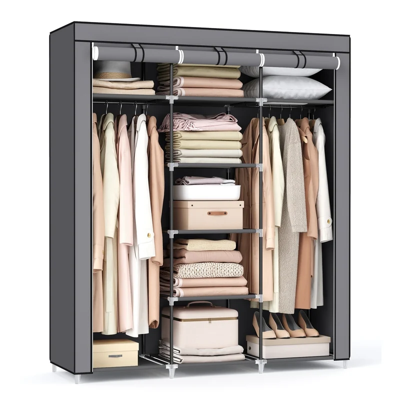 Armoire de rangement avec housse
