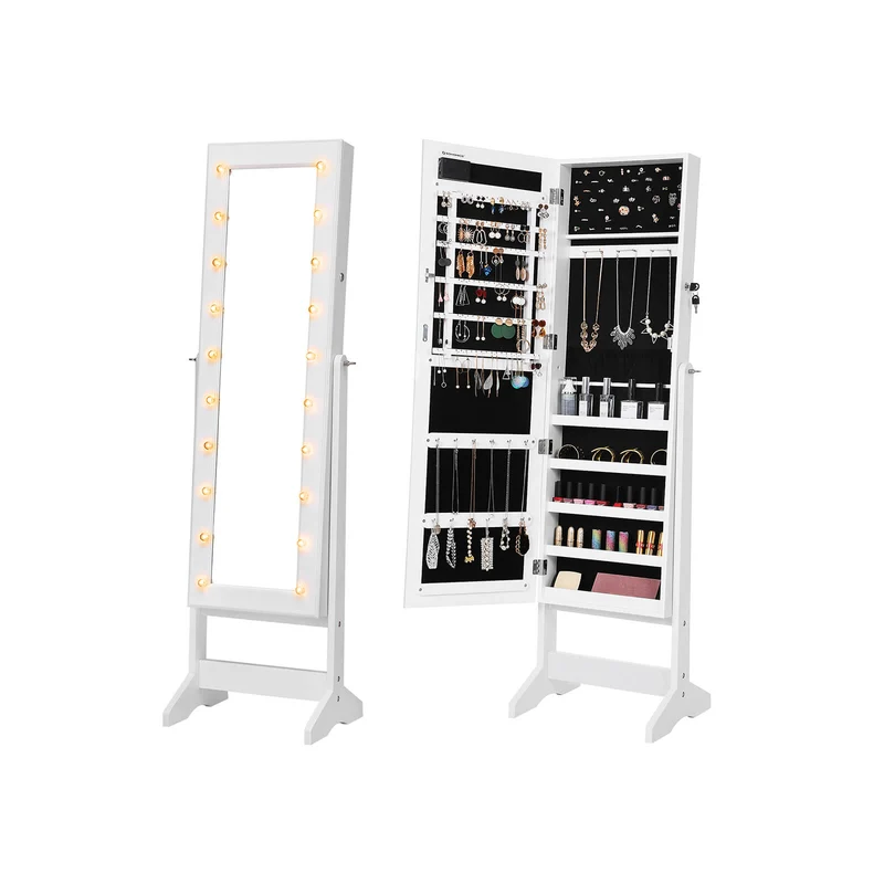 Armoire à bijoux LED
