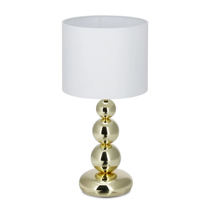 Lampe de table design extravagante éclairage indirect 40 x 30 x 30 cm en métal doré 13_0004704