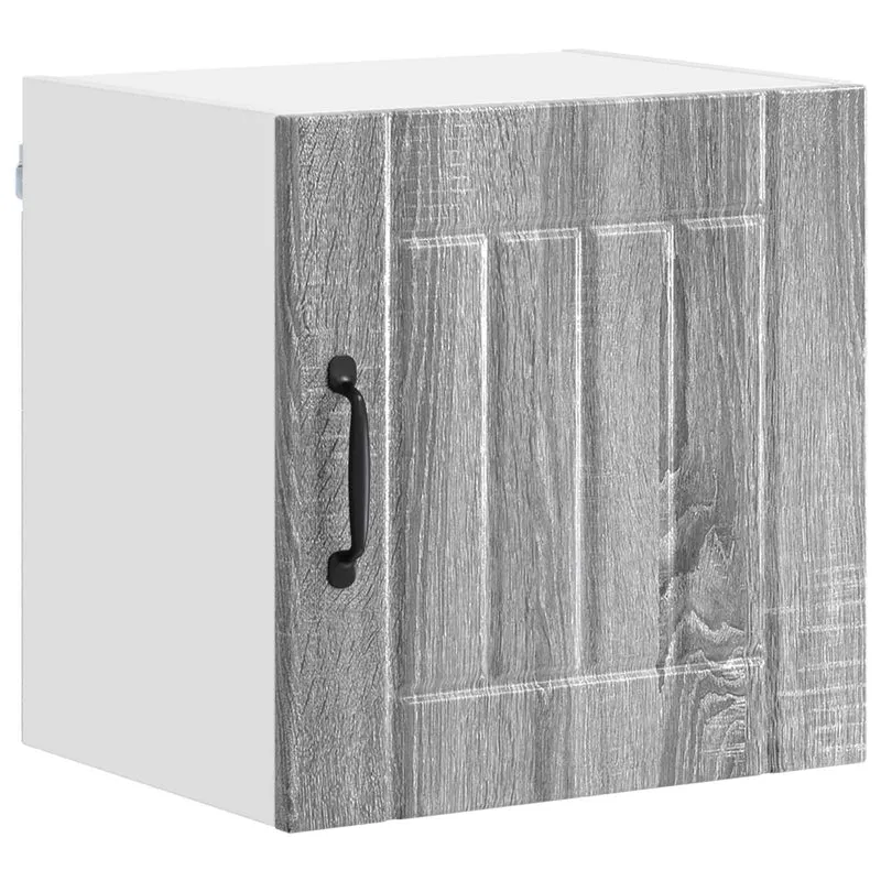 Armoire de cuisine moderne pratique rangement 40 x 31 x 40 cm en bois d'ingénierie gris sonoma 02_0053915