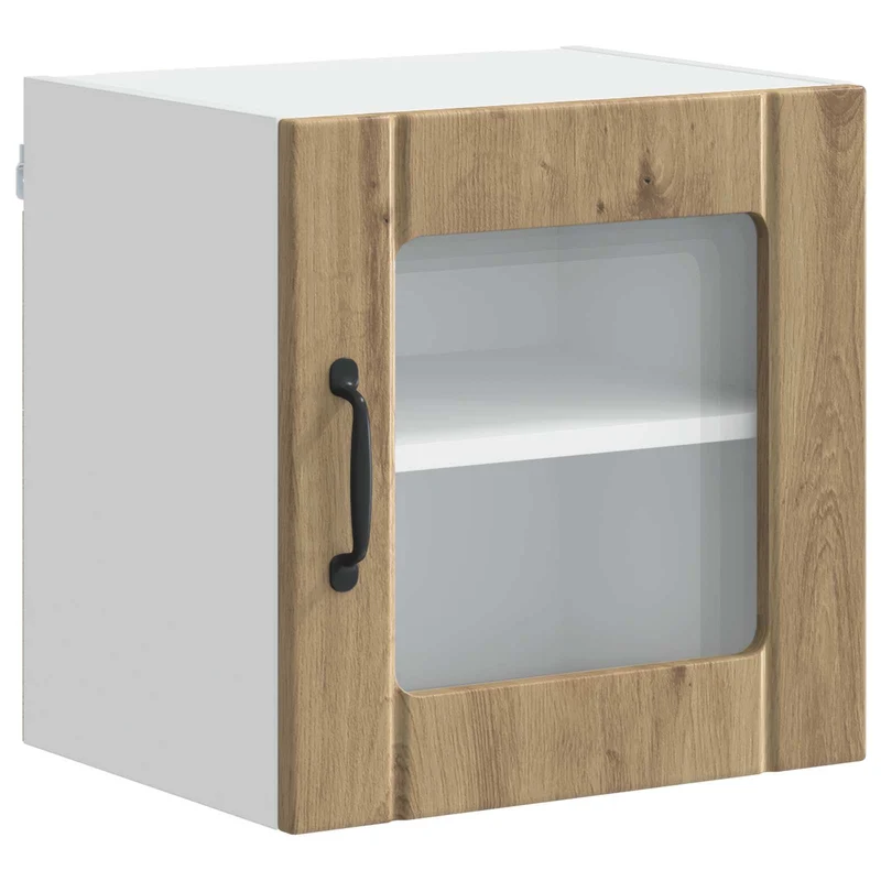 Armoire de cuisine moderne rangement pratique 40 x 31 x 40 cm en bois d'ingénierie chêne artisanal 02_0053881