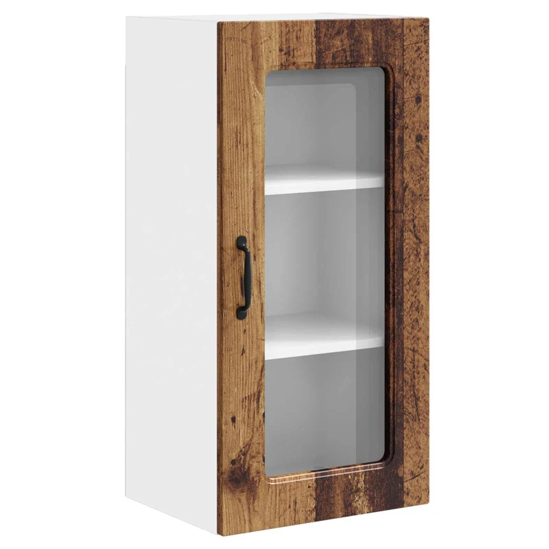 Armoire de cuisine rectangulaire fonctionnalité spacieuse 40 x 31 x 80 cm en bois d'ingénierie ancien 02_0053679