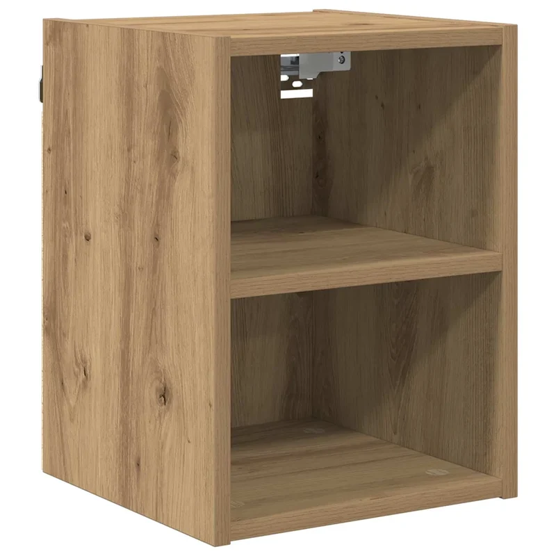 Armoire suspendue moderne intérieur rangement spacieux 30 x 29,5 x 40 cm en bois d'ingénierie chêne artisanal 02_0053456
