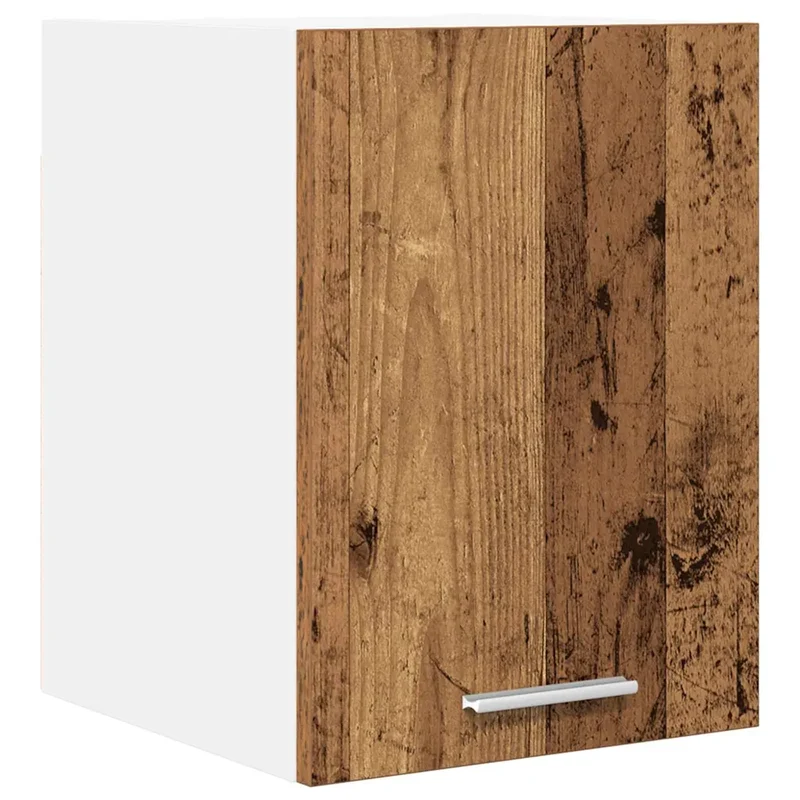 Armoire suspendue moderne en bois d'ingénierie 30 x 31 x 40 cm grand espace de rangement design contemporain en bois blanc 02_0053173