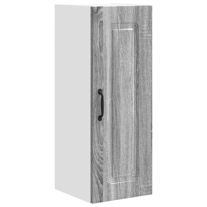 Armoire de cuisine moderne avec grand espace de rangement 30 x 31 x 80 cm en bois d'ingénierie gris sonoma 02_0053695