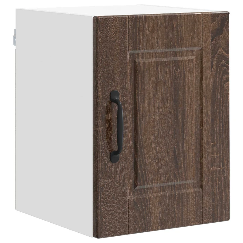 Armoire de cuisine moderne murale rangement pratique 30 x 31 x 40 cm en bois d'ingénierie chêne brun 02_0054215