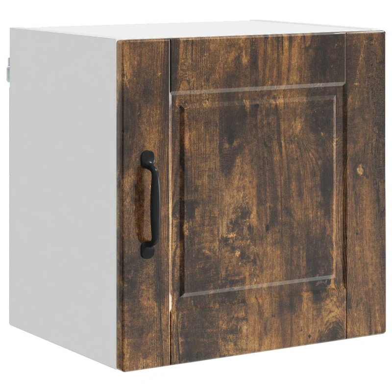 Armoire murale de cuisine rangement pratique 40 x 31 x 40 cm en bois d'ingénierie chêne fumé 02_0054231