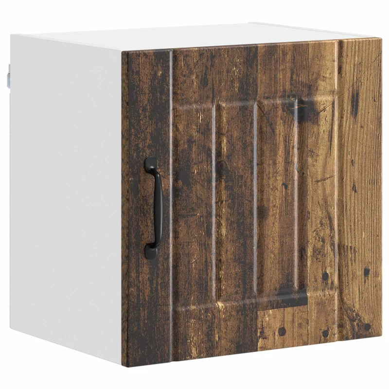 Armoire de cuisine rectangulaire pratique rangement minimaliste 40 x 31 x 40 cm en bois d'ingénierie bois ancien 02_0053919
