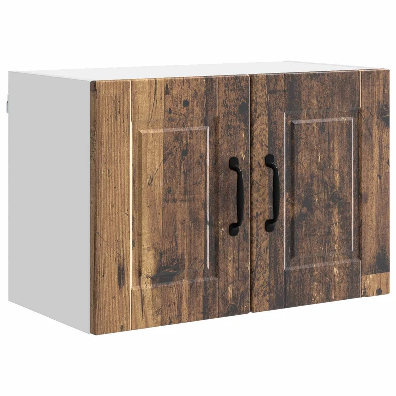 Armoire de cuisine murale moderne design avec 2 étagères 60 x 31 x 40 cm en bois d'ingénierie ancien 02_0054276