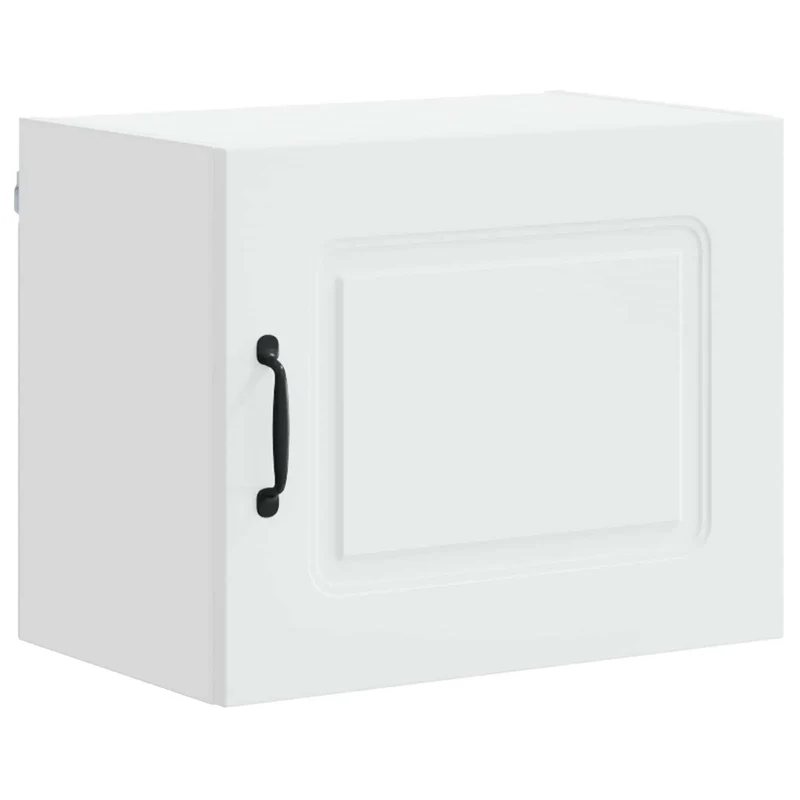 Armoire de cuisine rectangulaire moderne avec grand espace de rangement 50 x 31 x 40 cm en bois blanc 02_0053573