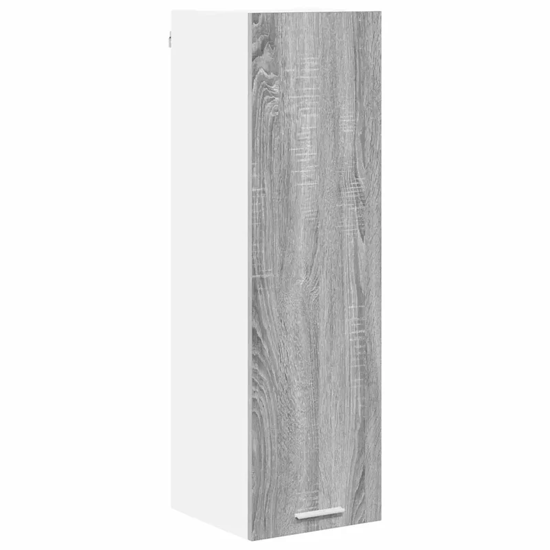 Armoire suspendue moderne pratique design contemporain 30 x 31 x 100 cm en bois d'ingénierie gris sonoma 02_0053374