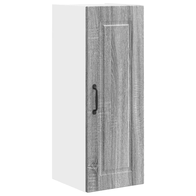 Armoire de cuisine moderne mural rangement efficace 30 x 31 x 80 cm en bois d'ingénierie gris sonoma 02_0054361