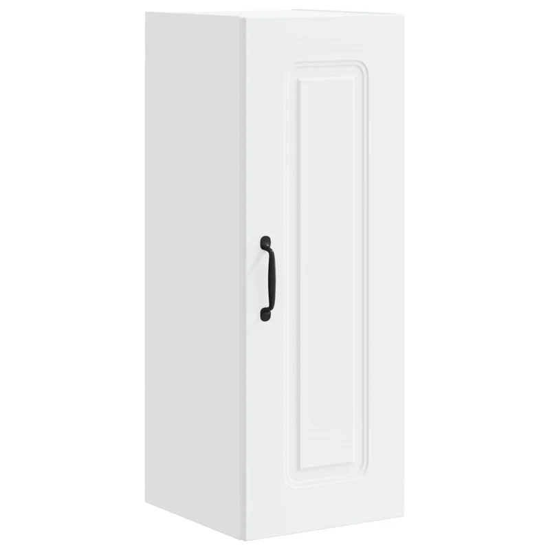 Armoire de cuisine épurée avec rangement spacieux 30 x 31 x 80 cm en bois d'ingénierie blanc 02_0053683