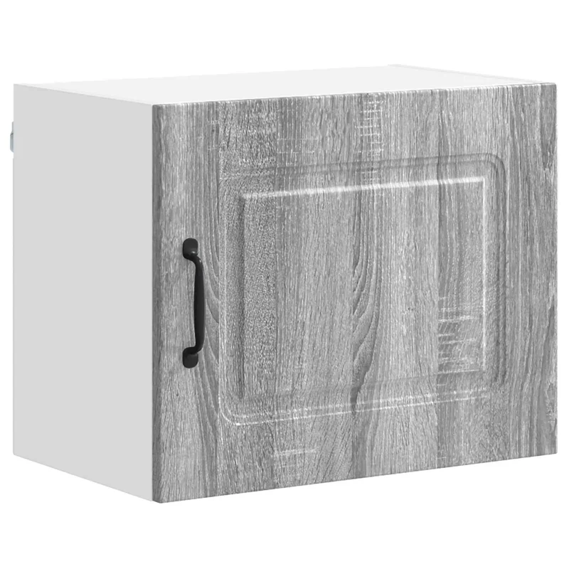 Armoire de cuisine moderne rectangulaire 50 x 31 x 40 cm grand espace de rangement épuré en bois d'ingénierie gris sonoma 02_0053585