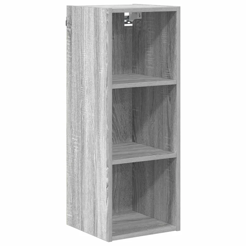 Armoire suspendue moderne avec grand espace de stockage 30 x 29,5 x 80 cm en bois d'ingénierie gris sonoma 02_0053478