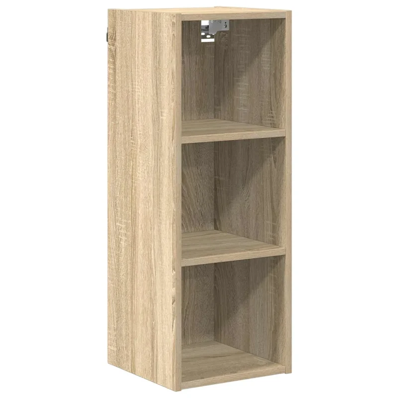 Armoire suspendue moderne avec grand espace de stockage 30 x 29,5 x 80 cm en bois d'ingénierie chêne sonoma 02_0053475